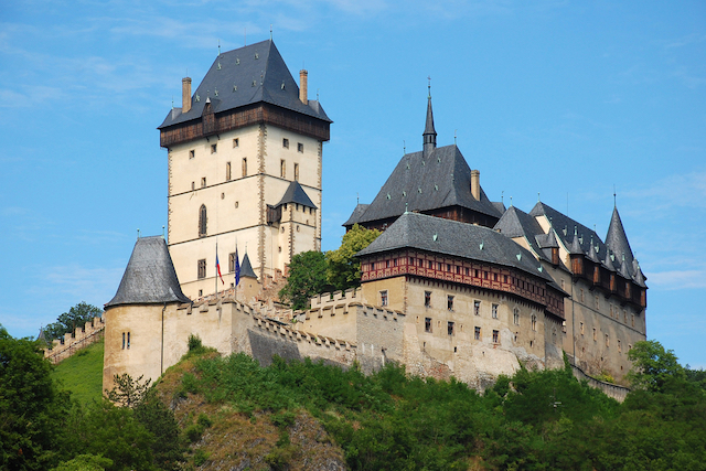 Castillo de Karlštejn en República Checa