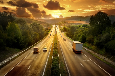 Driving on the Autobahn in Germany