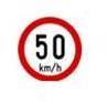 Ireland Speed Limit Sign