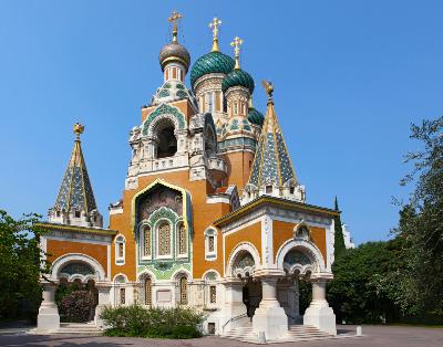 Nice, France Attractions: Russian Orthodox Cathedral by Auto Europe