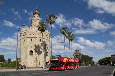 Sevilla Spain Attractions Hop On Hop Off Bus Tour