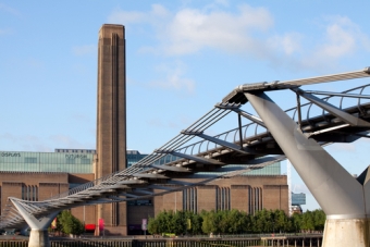 Tate Modern and Millenium Bridge